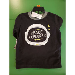 NWT Carter's Space Explorer Fleece Pajama Set 2T